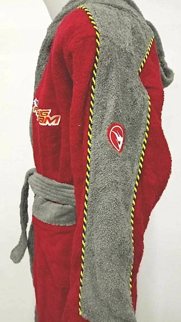 Arena Bathrobe Zhagster Kids 5034745 00 red-grey