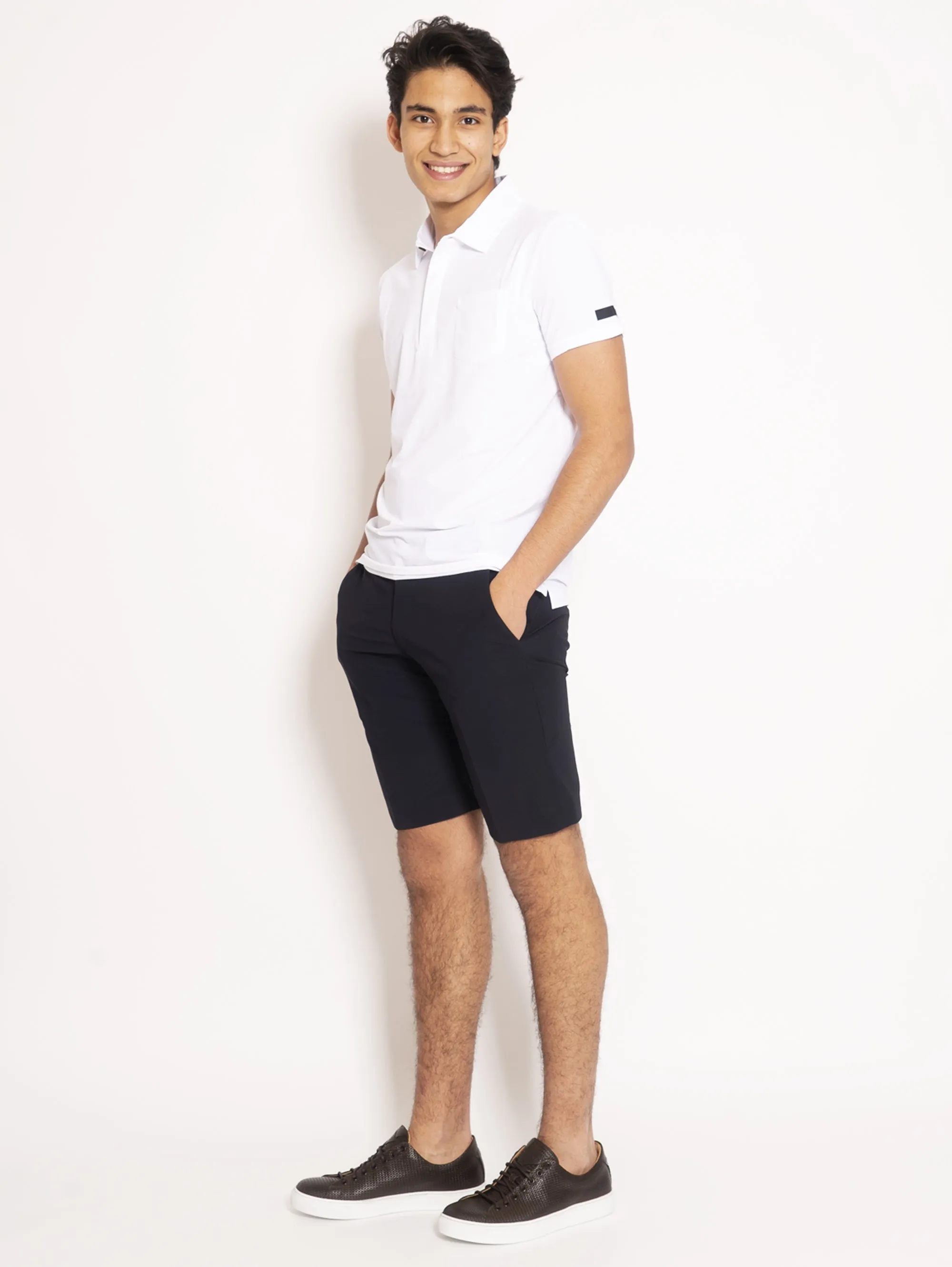 Bermuda Chino Stretch - Blu
