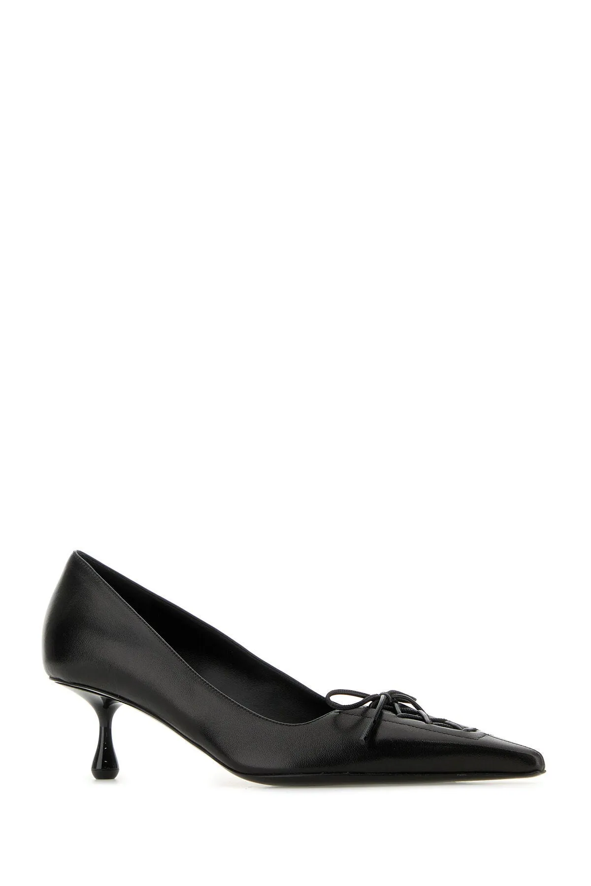 Black nappa leather Scarlett 50 pumps    