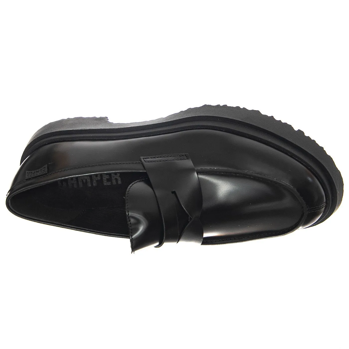 Camper Mimi Negro / Walden Negro Loafers - Mocassini Uomo / Donna Neri    