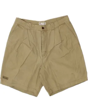 COLUMBIA Mens Pegged Chino Shorts W34 Large Beige