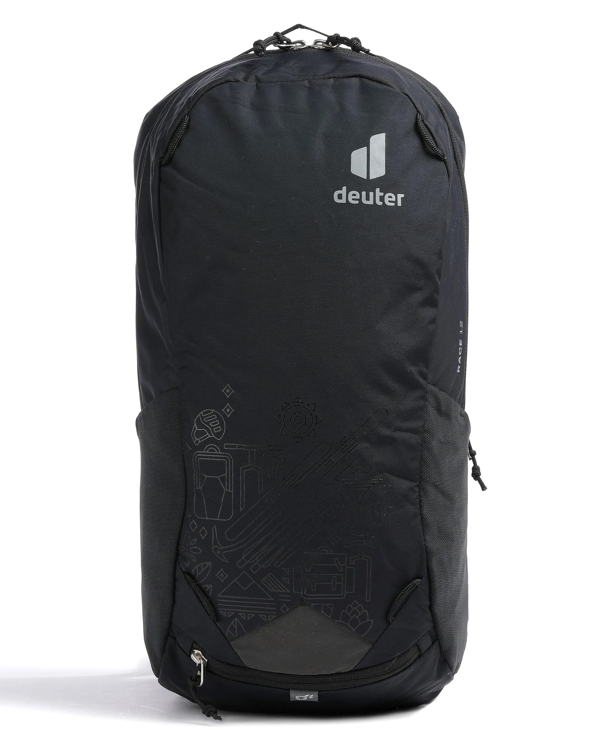  Deuter Race 12 Zaino poliestere riciclato nero  