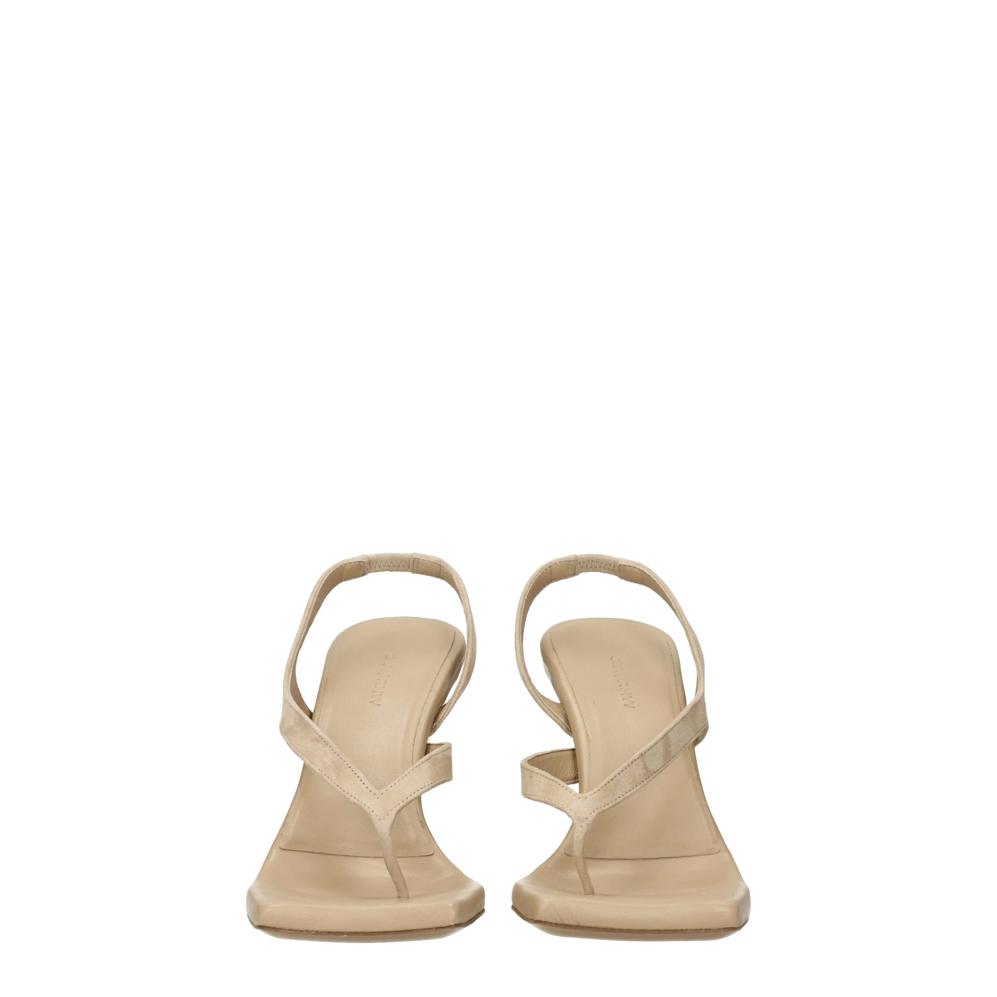 Gia Borghini Sandali Rhw Donna Camoscio Beige/Talpa