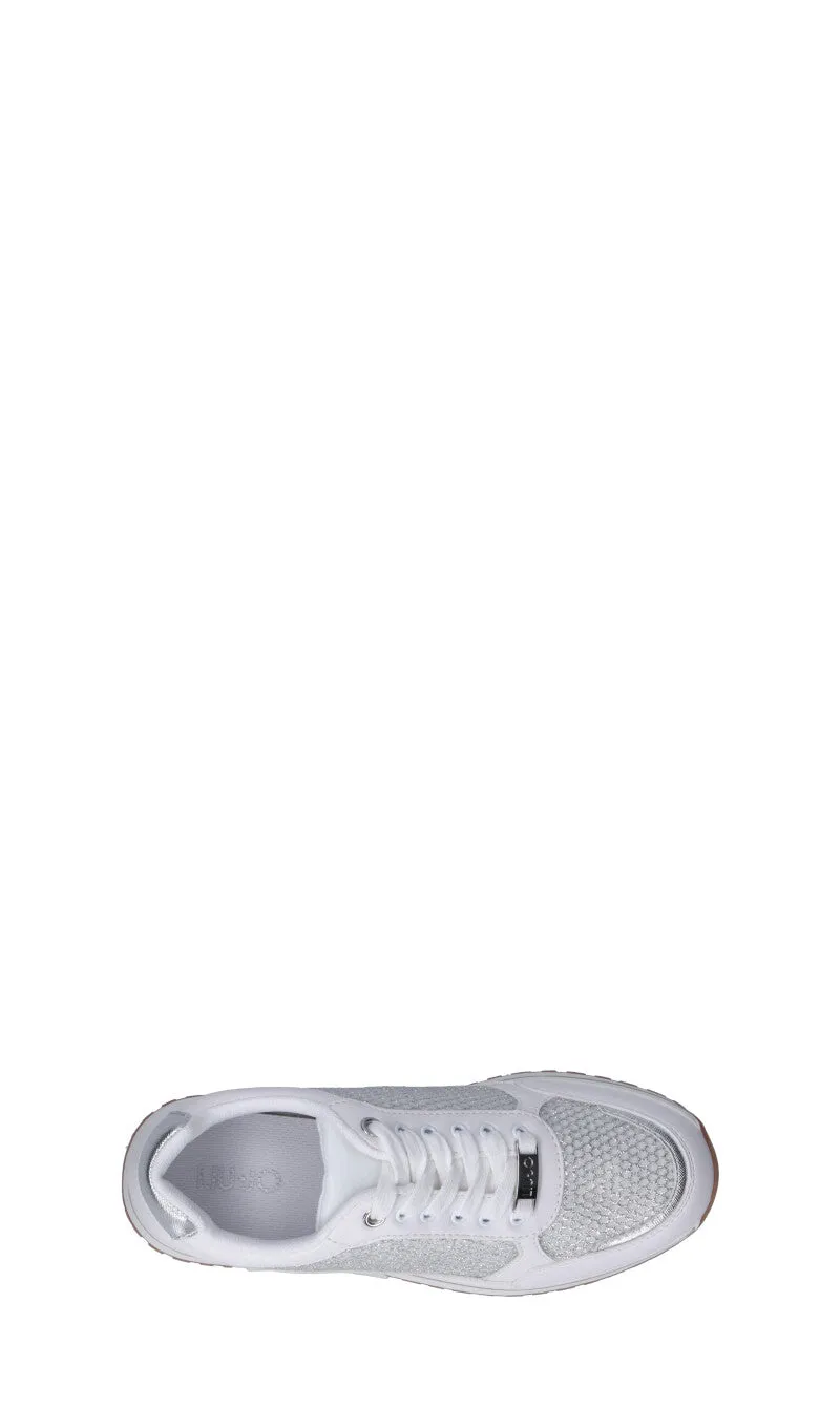 LIU JO Sneaker donna bianca/argento