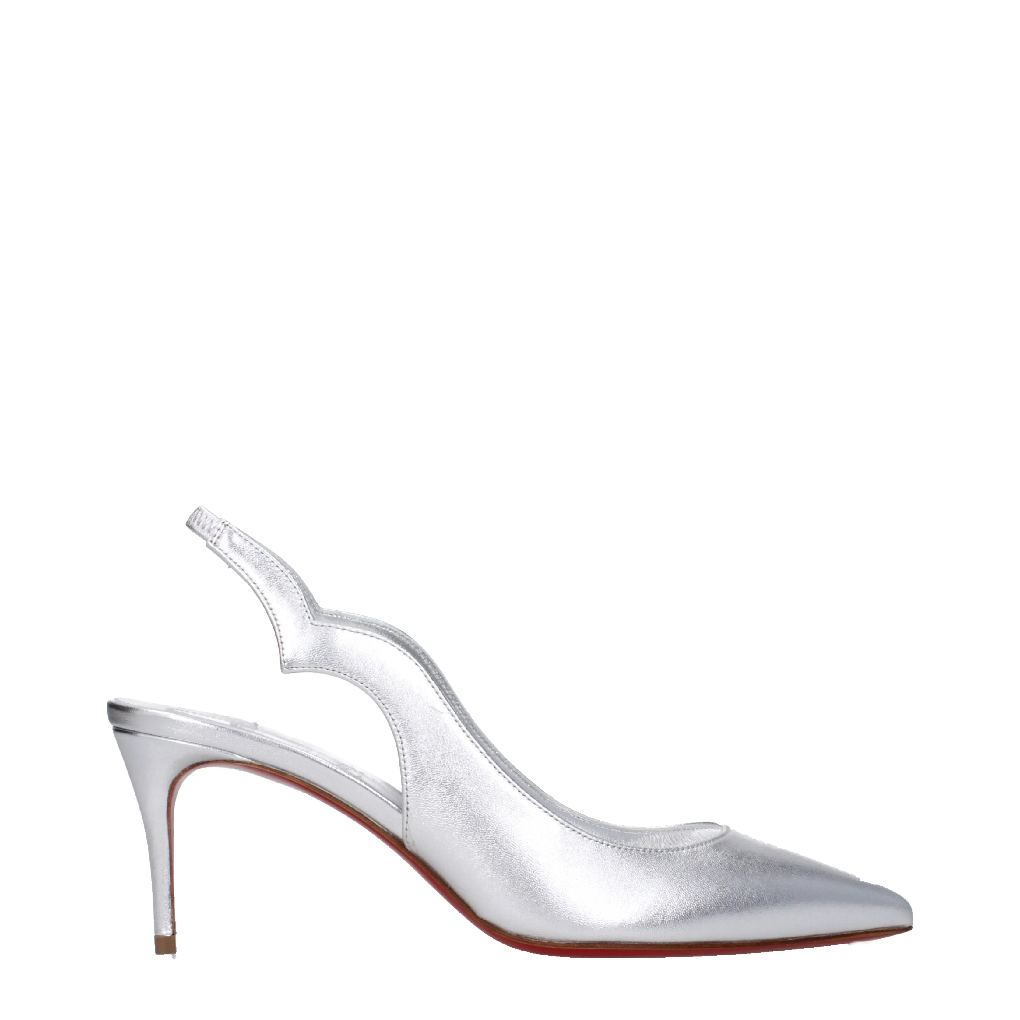Louboutin Sandali Hot chick Donna Pelle Argento