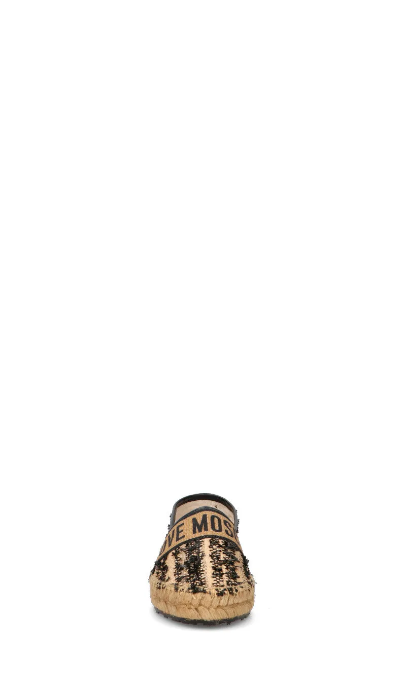 LOVE MOSCHINO Espadrilla donna nera
