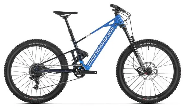 Mondraker F-Play 24 Sram GX 10V Carrera Blue 2024 Mountain Bike Elettrica per Bambini