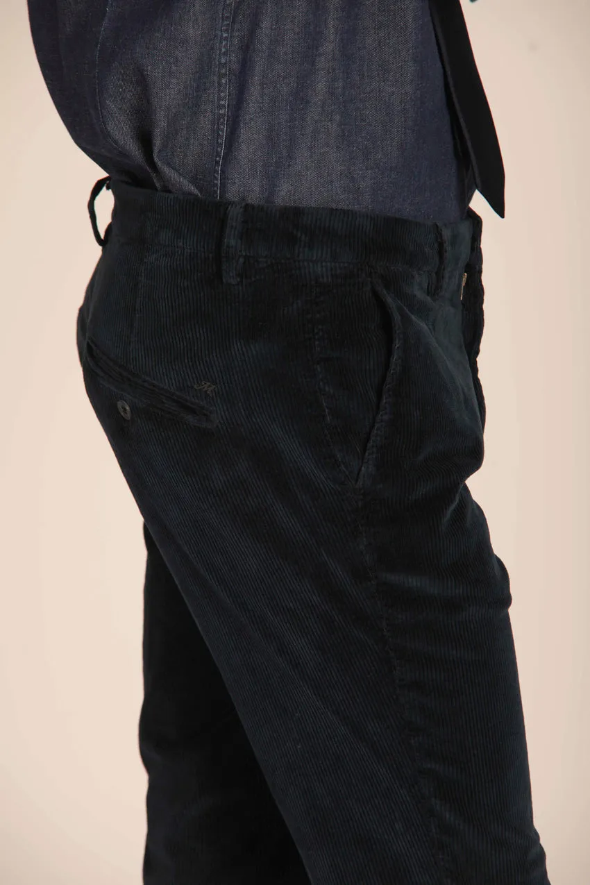 Osaka Style apntalon chino homme  en velours à 500 rayures coupe carrot