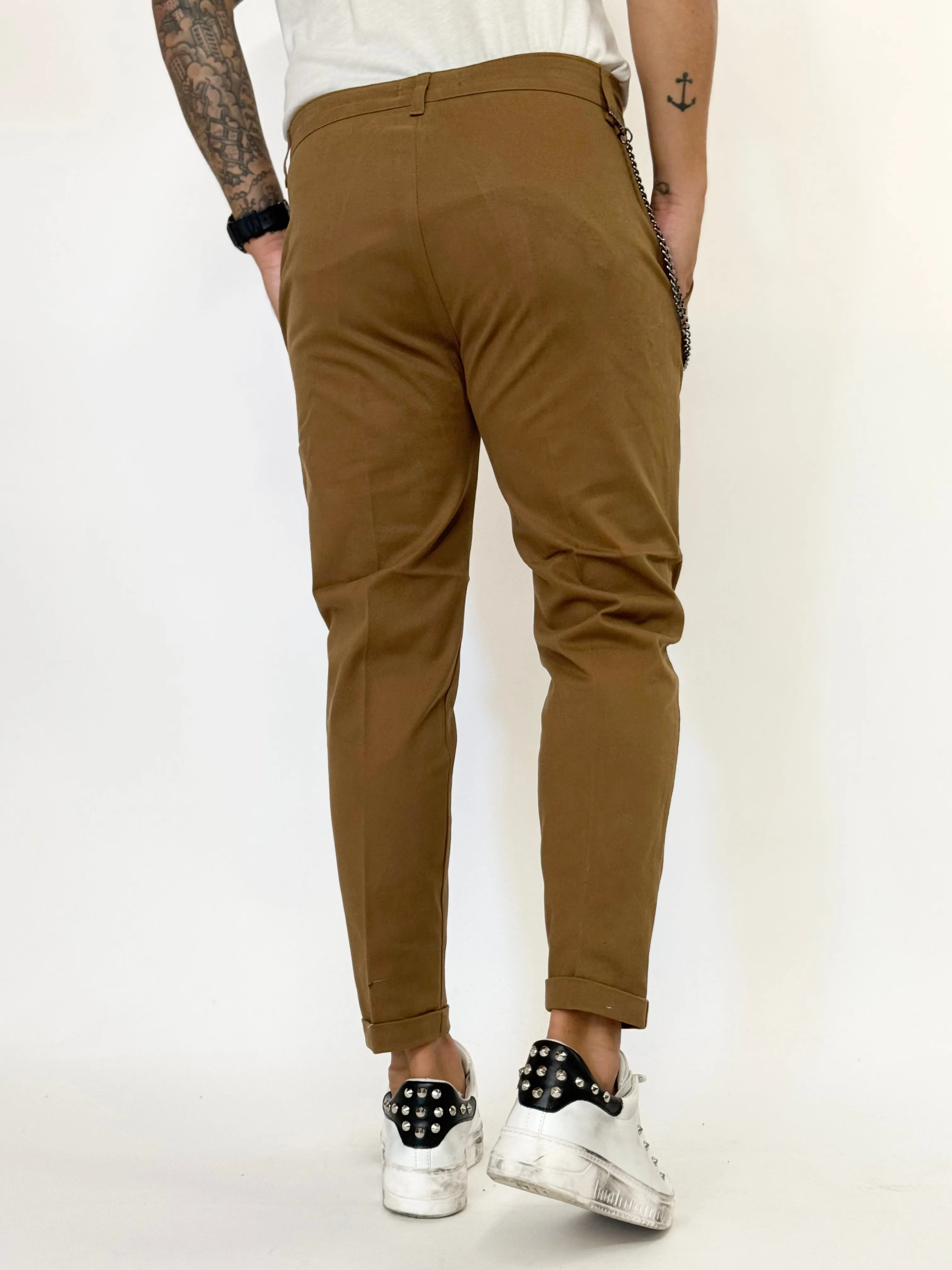 Pantalone TOKYO cotone con catena