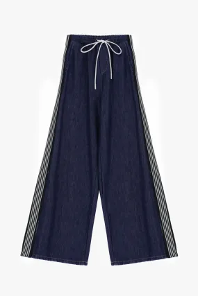  Pantaloni a gamba larga con coulisse 