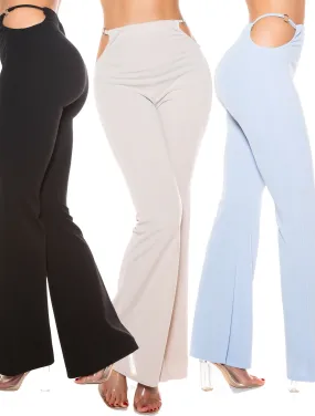 Pantaloni con ritagli laterali 0000H94155