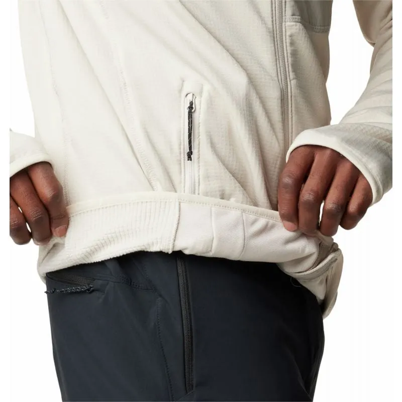 Pile Polar Columbia Triple Canyon Grid Fleece (Dark Stone, Flint Grey) Uomo