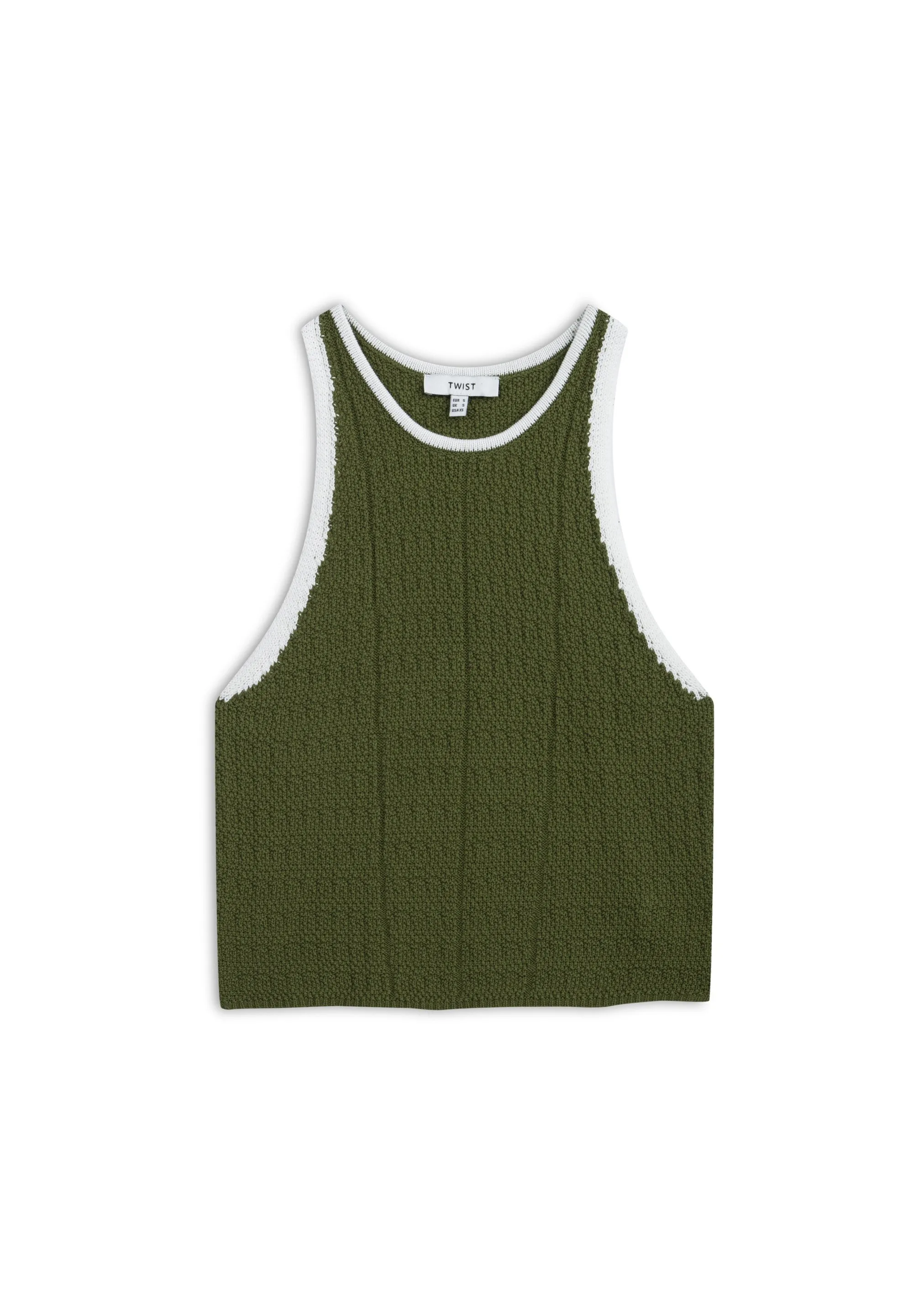 SLIM FIT CONTRAST COLOR - Top