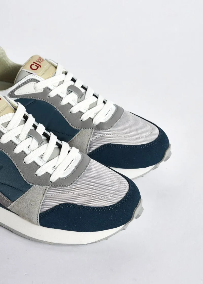 Sneaker running in pelle e nylon
