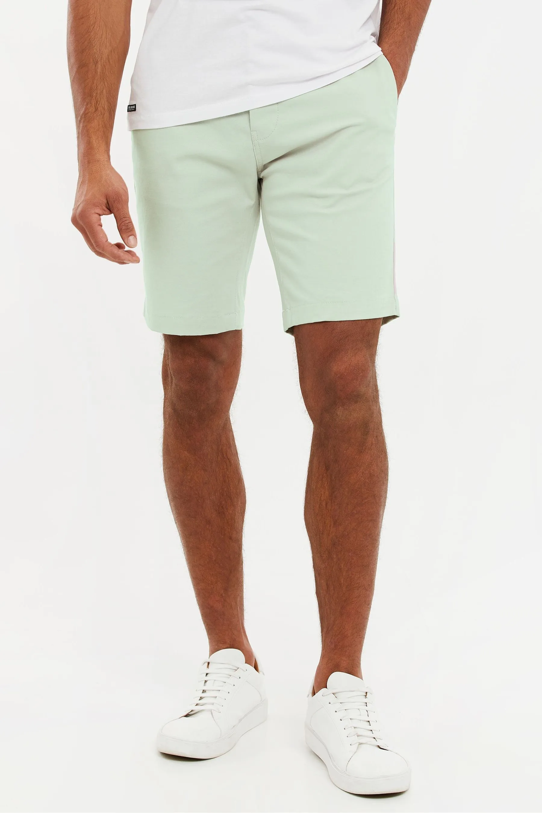 Threadbare Vestibilità attillata / Slim - Shorts chino elasticizzati in cotone    