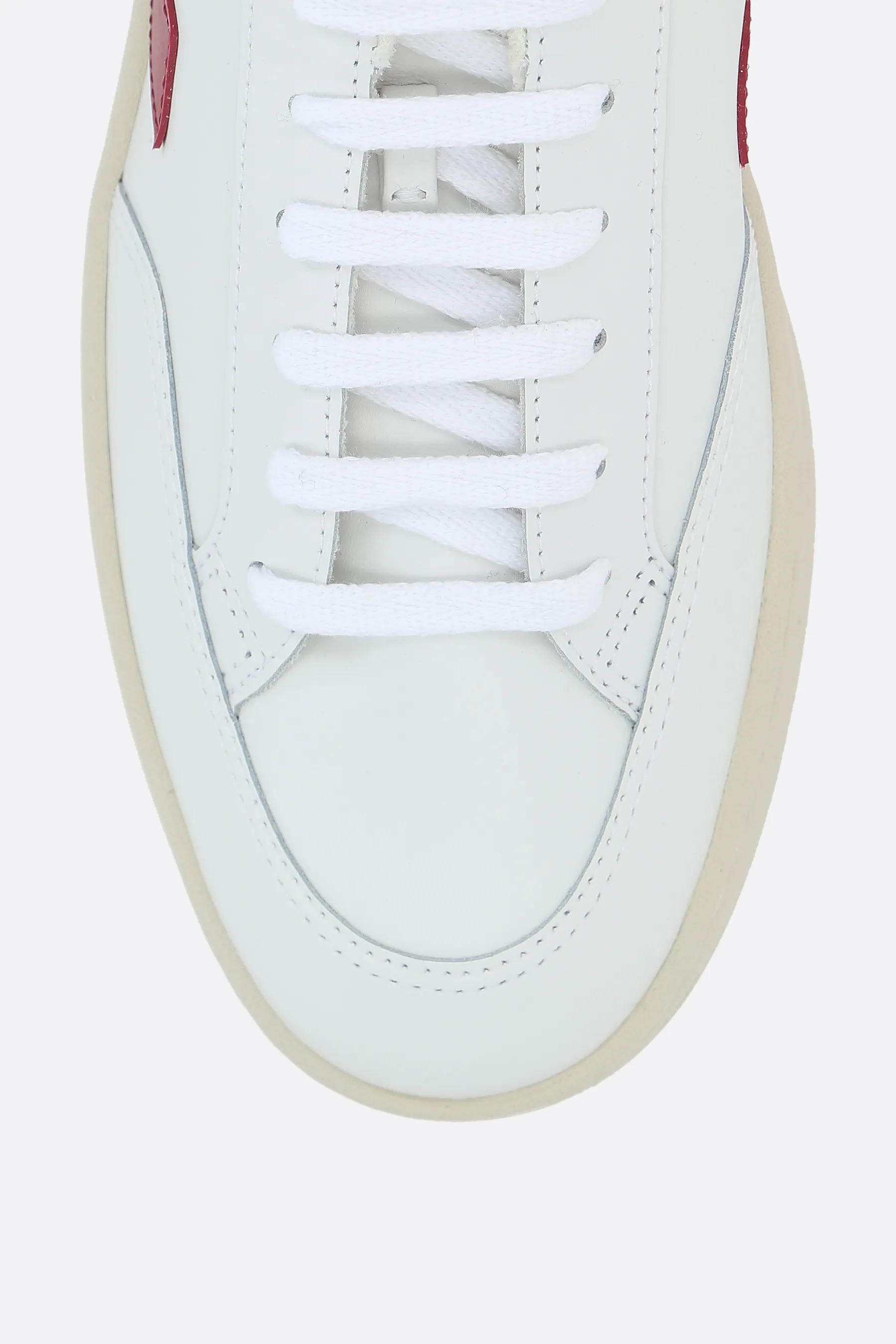  VEJA sneaker V-12 in pelle liscia 